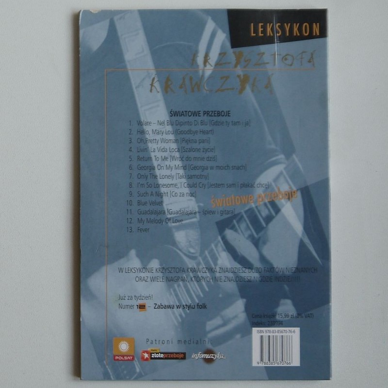 Krzysztof Krawczyk - Światowe przeboje...