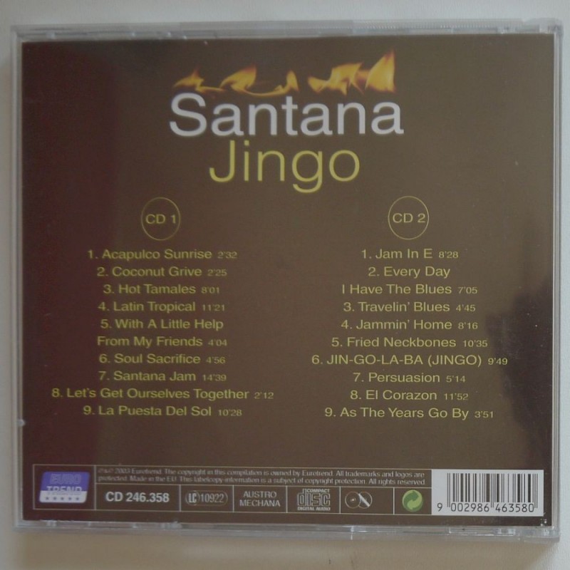 Santana - Jingo (2cd)