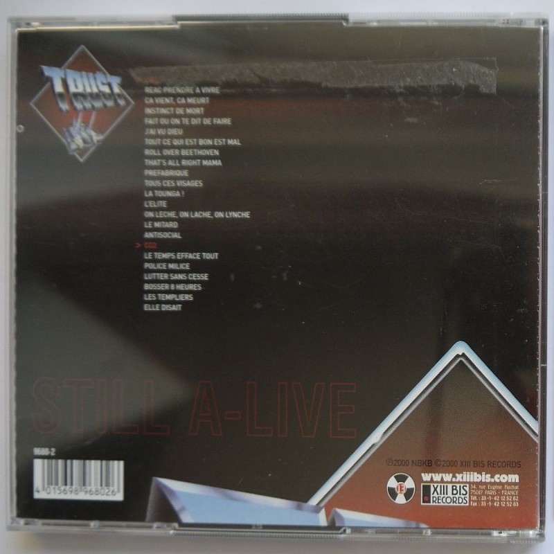 Trust - Still A-Live (2cd)