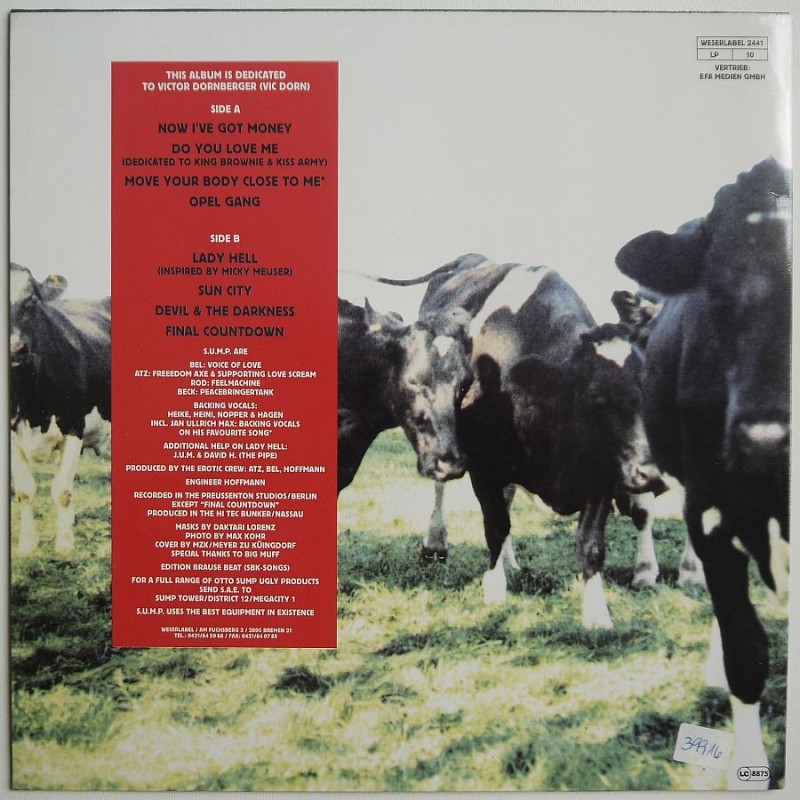 S.U.M.P. - Get Wise, Get Ugly, Get Sump (10’’)
