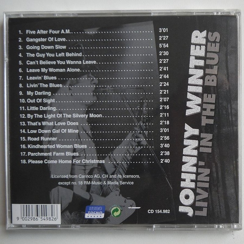 Johnny Winter - Livin’ In the Blues
