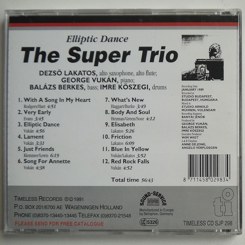 Super Trio, The feat. Dezső Lakatos, George...