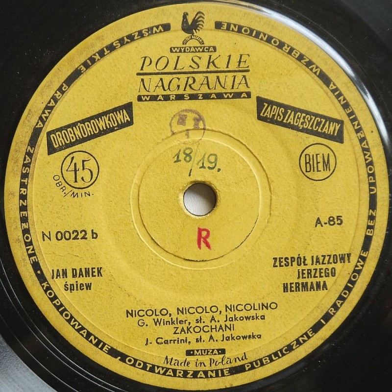 Gniatkowski J./Danek J./Zespół Jazzowy Jerzego...