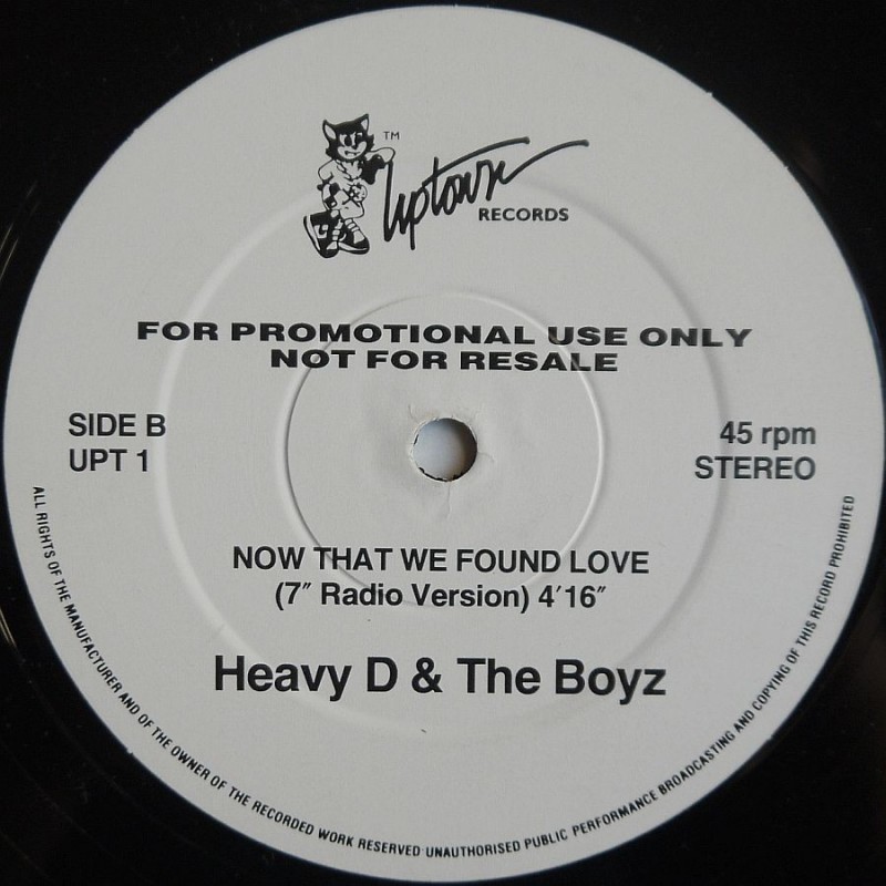 Heavy D & The Boyz - Now That We Found Love (12’’)