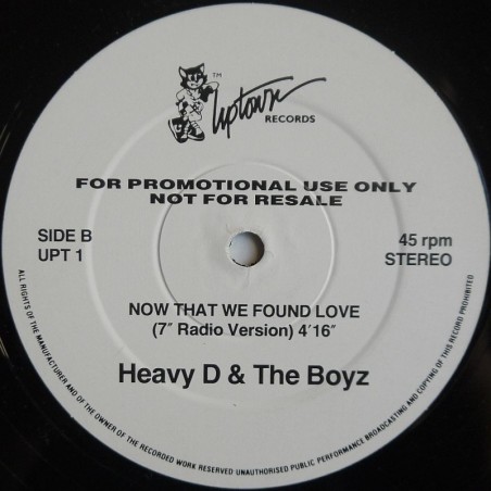 Heavy D & The Boyz - Now That We Found Love (12’’)