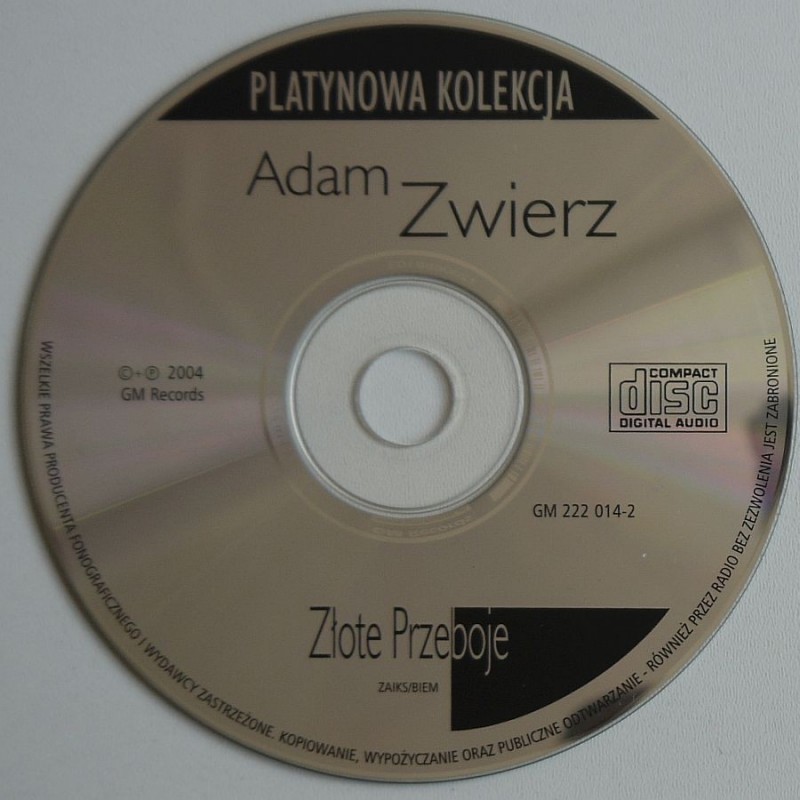 Zwierz Adam - Złote przeboje