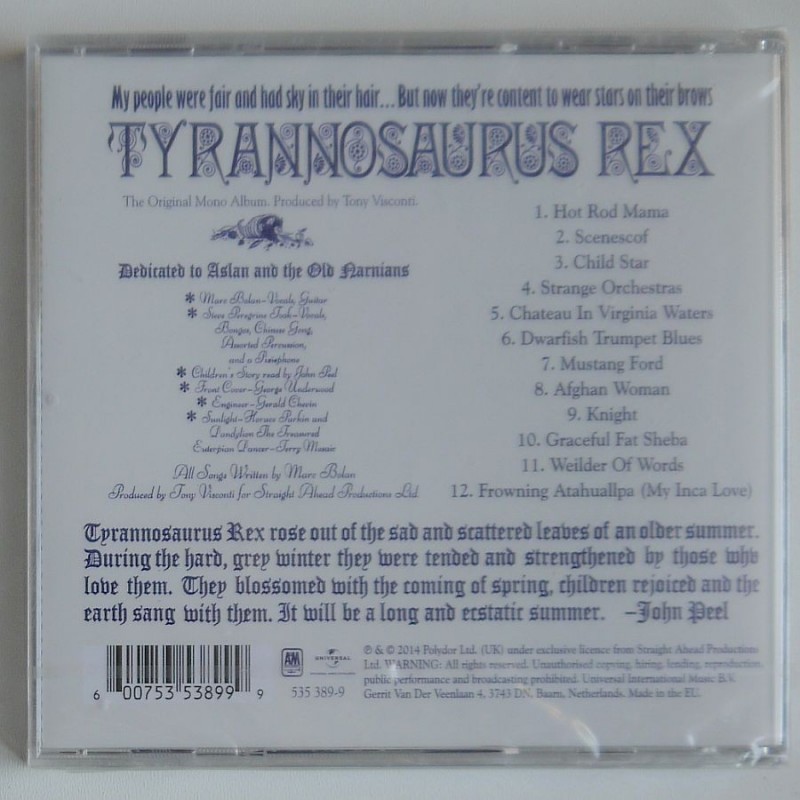 Tyrannosaurus Rex - My People Were Fair And Had...