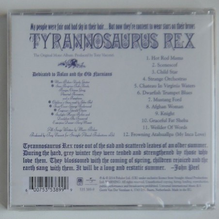 Tyrannosaurus Rex - My People Were Fair And Had Sky In Their Hair... But Now They're Content To Wear Stars On Their Brows