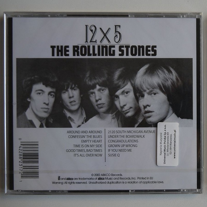 Rolling Stones, The - 12 X 5