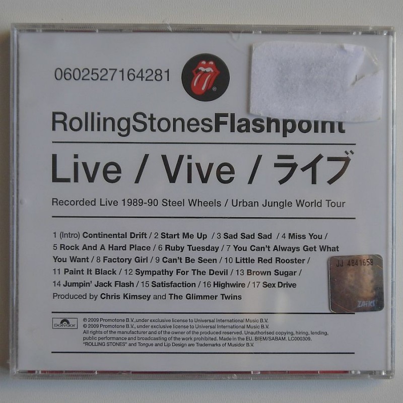 Rolling Stones, The - Flashpoint