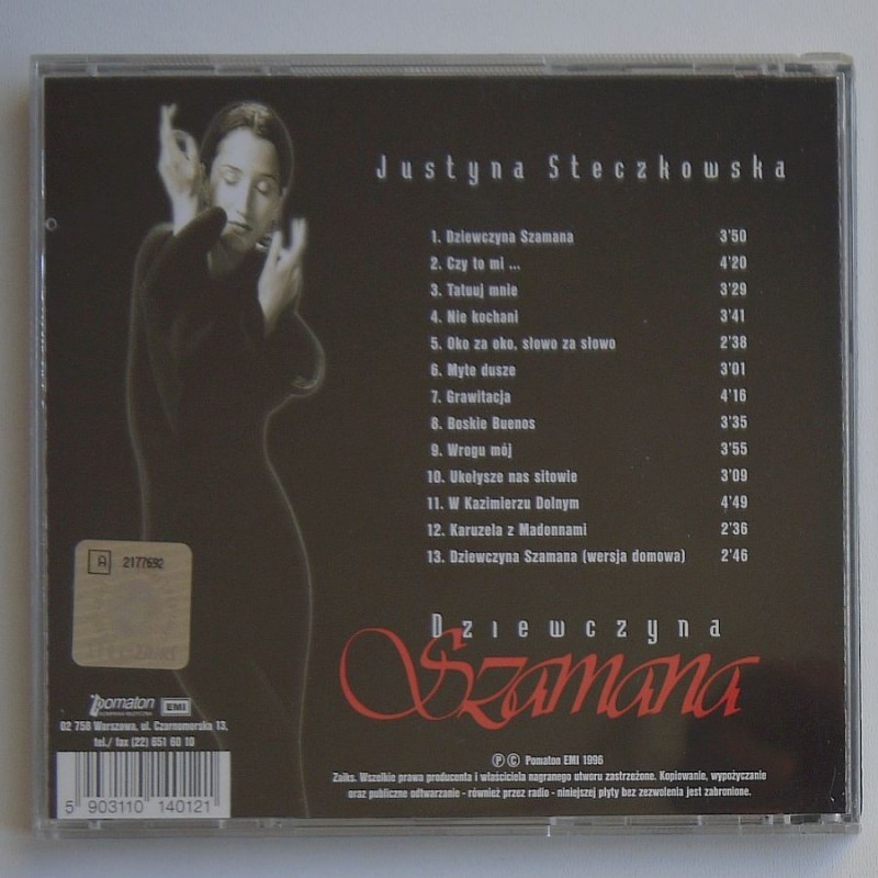 Steczkowska Justyna - Dziewczyna szamana
