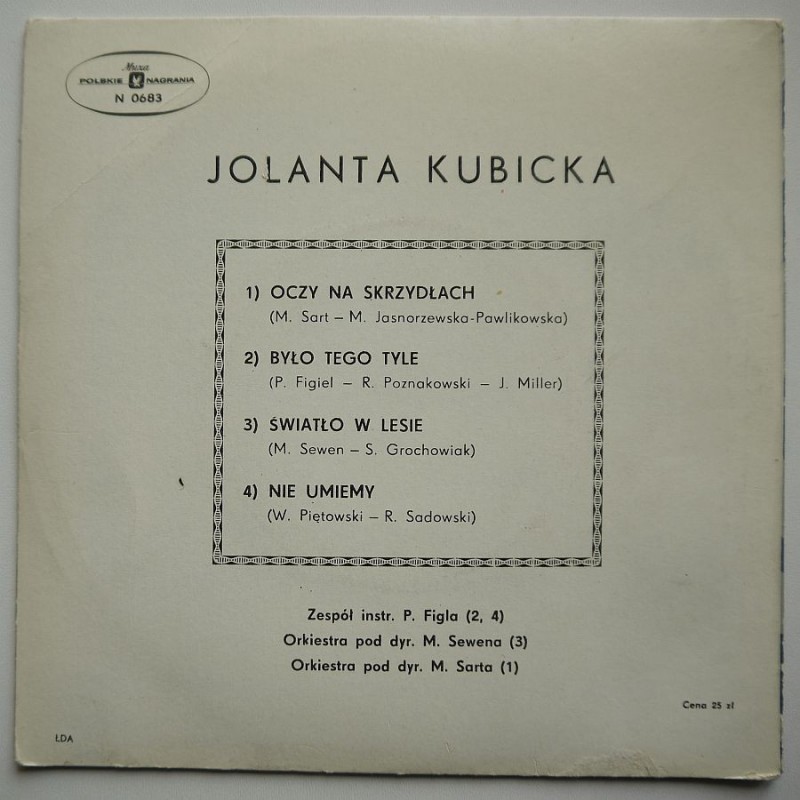 Kubicka Jolanta - Oczy na skrzydłach