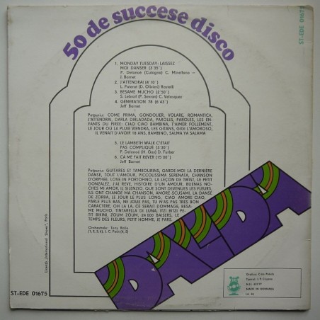 Dalida - 50 de succese disco