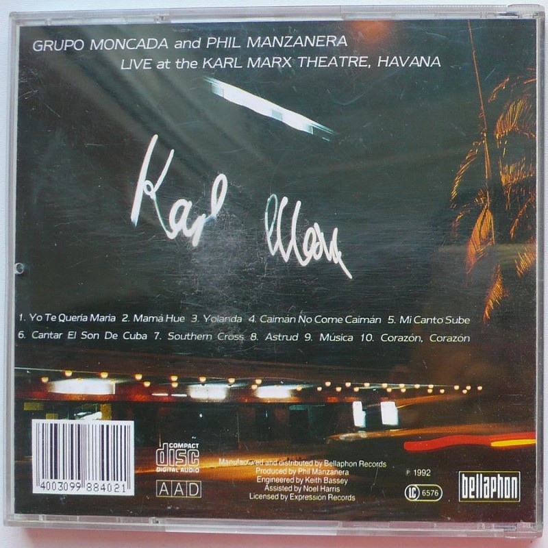 Moncada, Manzanera - Live At The Karl Marx