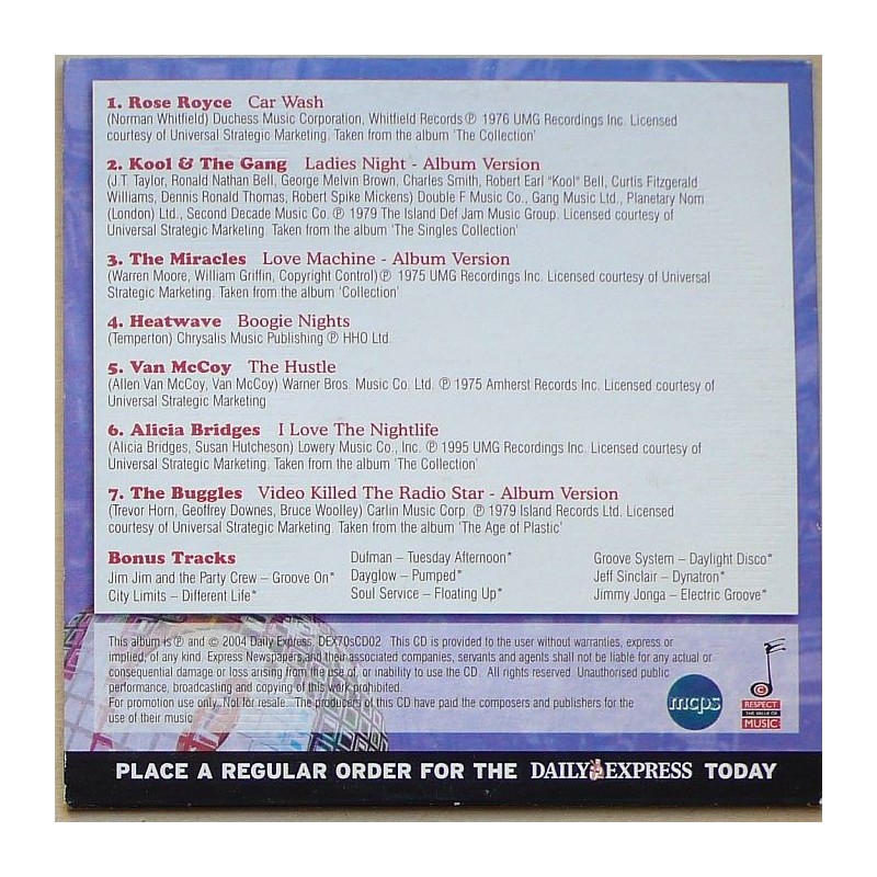 Składanka - 70's Disco