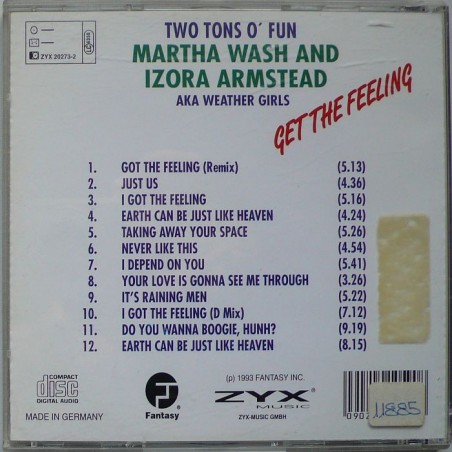 Two Tons o' Fun - Get the Feeling
