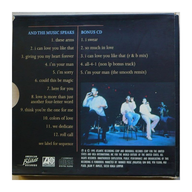 All-4-One - And The Music Speaks (2cd)