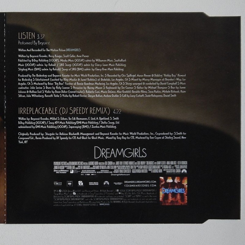 Beyonce - Listen (CDS)