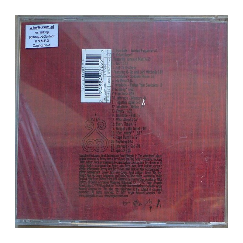 Janet Jackson - The Velvet Rope