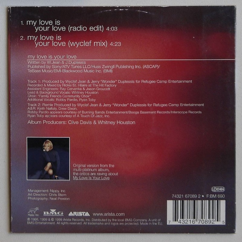 Whitney Houston - My Love Is Your Love...