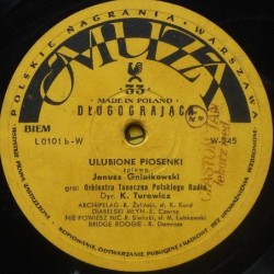 Gniatkowski Janusz - Ulubione piosenki (10”) 2