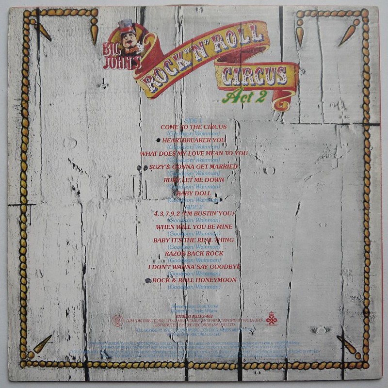Big John's Rock 'N' Roll Circus - Big John's...