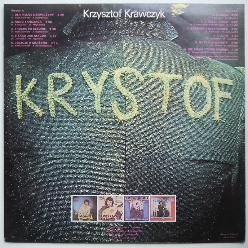 Krawczyk Krzysztof - Dla mojej dziewczyny
