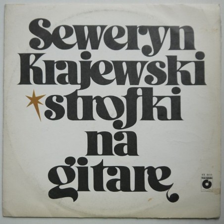 Krajewski Seweryn - Strofki na gitarę