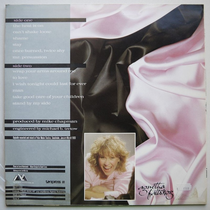 Agnetha Fältskog - Wrap Your Arms Around Me