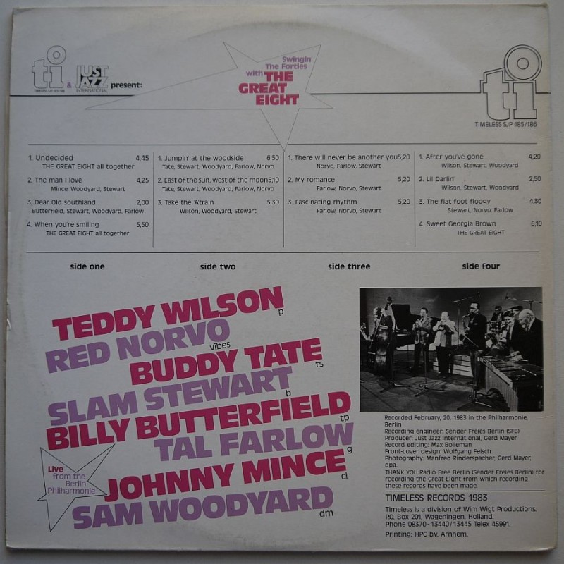 Teddy Wilson, Red Norvo, Buddy Tate - Swingin'...