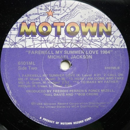 Michael Jackson - Farewell My Summer Love 1984