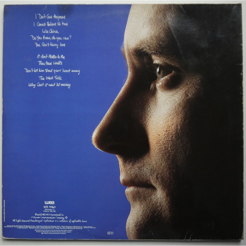 Phil Collins - Hello, I Must Be Going