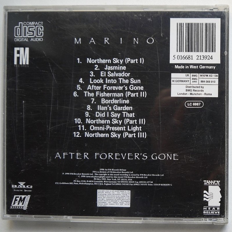 Marino - After Forever's Gone