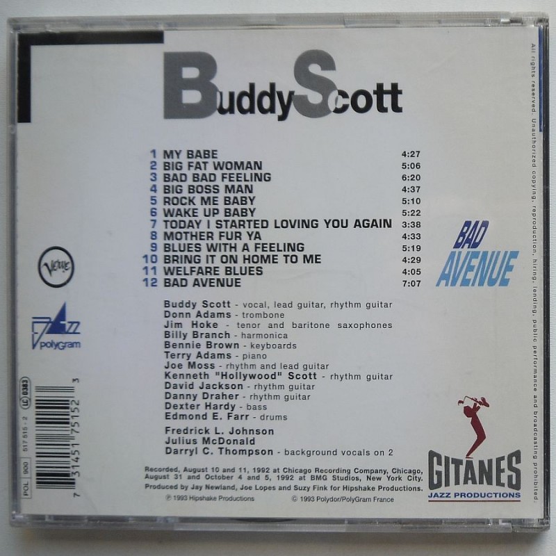 Buddy Scott - Bad Avenue