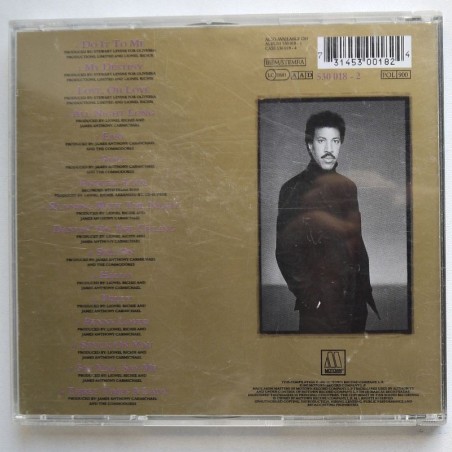 Lionel Richie - Back To Front