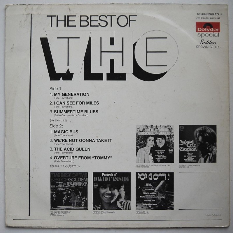 Who, The - The Best Of