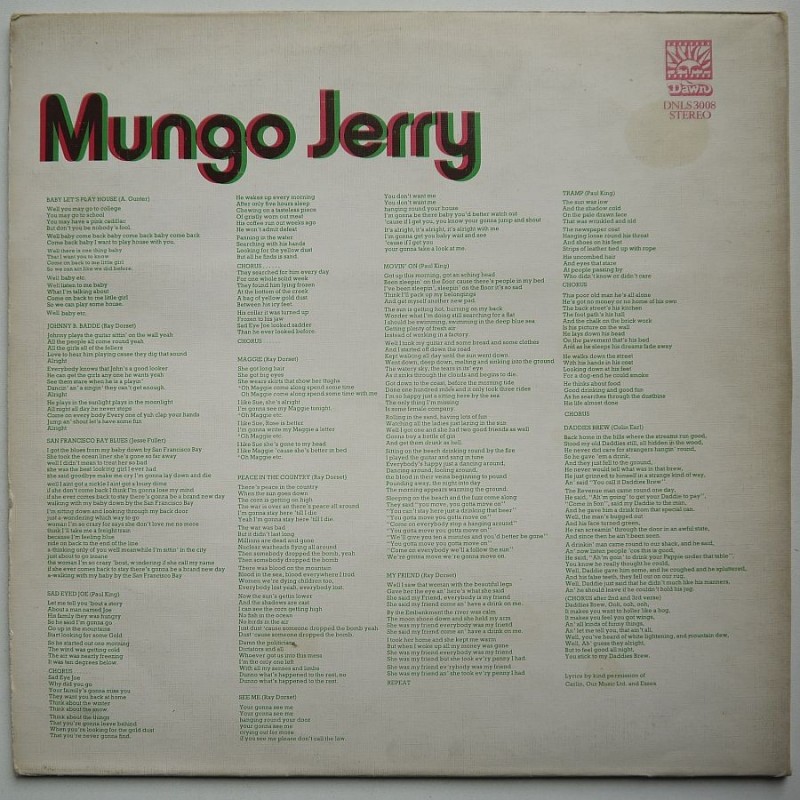 Mungo Jerry - Mungo Jerry