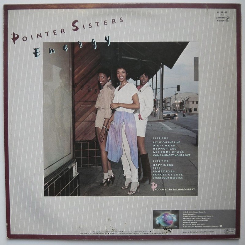 Pointer Sisters - Energy