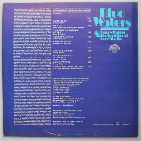 Blue Waters & The Traditional Jazz Studio -