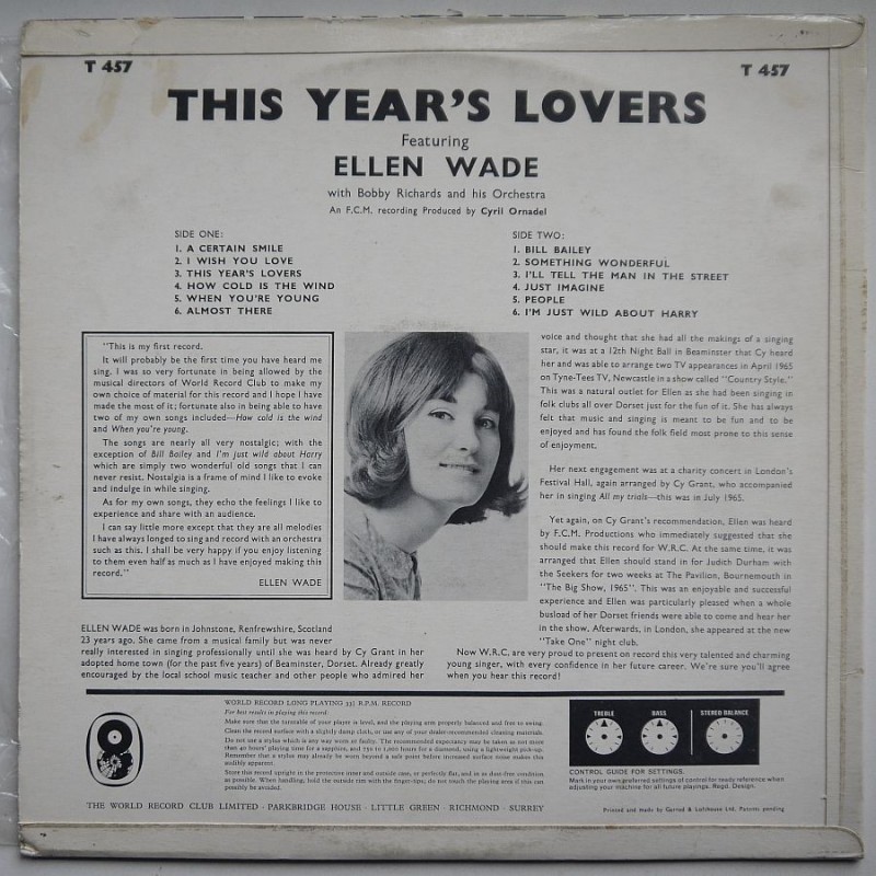 Bobby Richards And His Orchestra feat. Ellen...