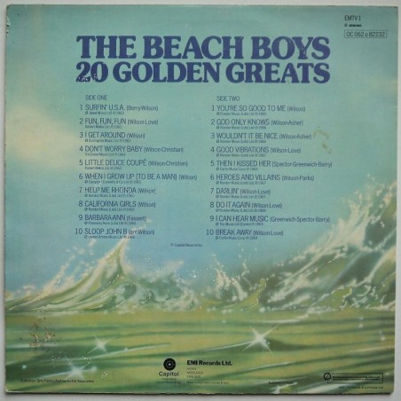 Beach Boys, The - 20 Golden Greats