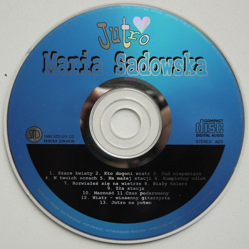 Sadowska Maria - Jutro