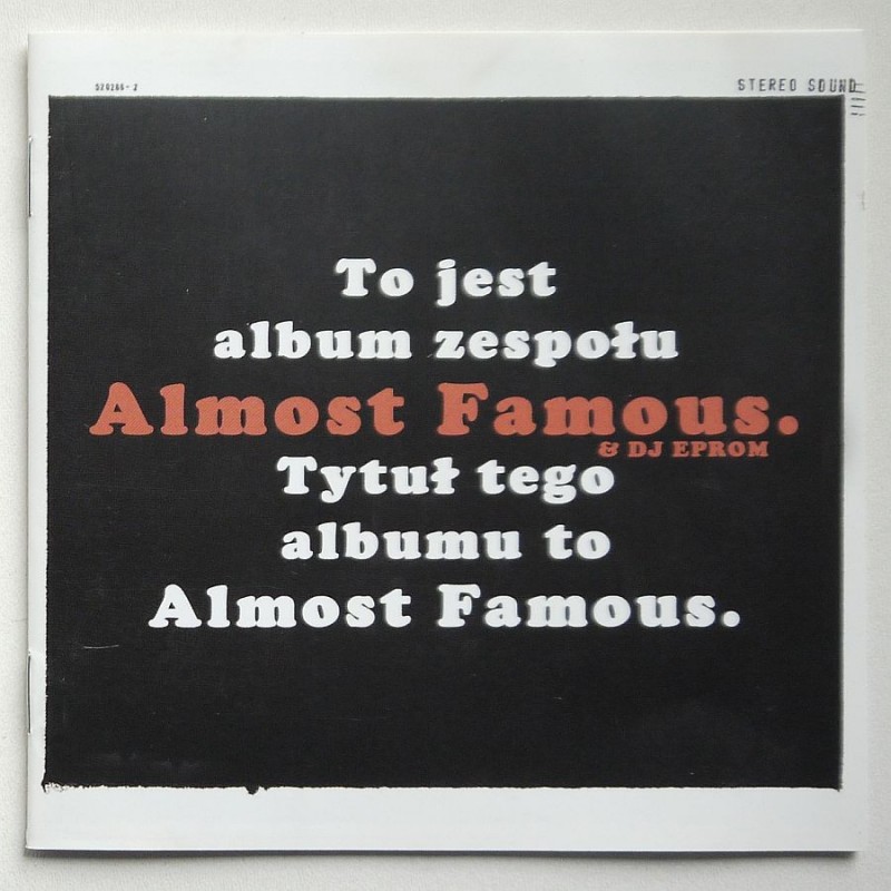 Almost Famous & DJ Eprom - Almost Famous
