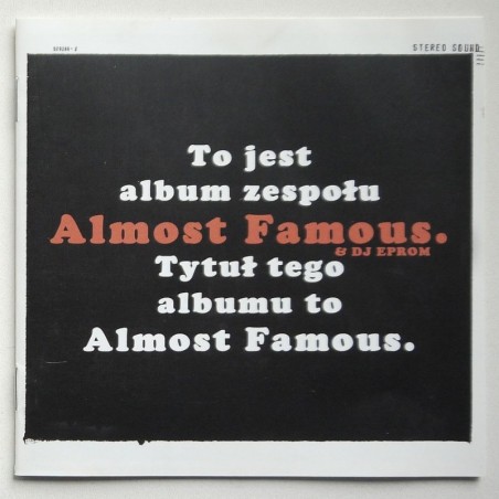 Almost Famous & DJ Eprom - Almost Famous
