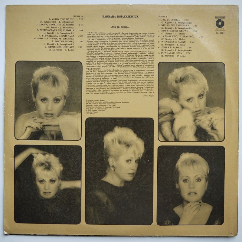 Książkiewicz Barbara - Jak ja lubię…