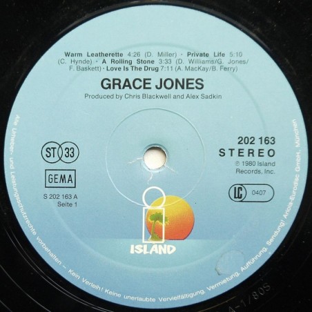 Grace Jones - Warm Leatherette