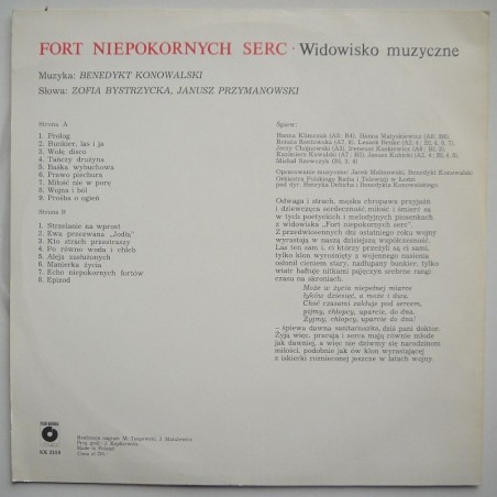 Składanka - Fort Niepokornych Serc - Widowisko muzyczne