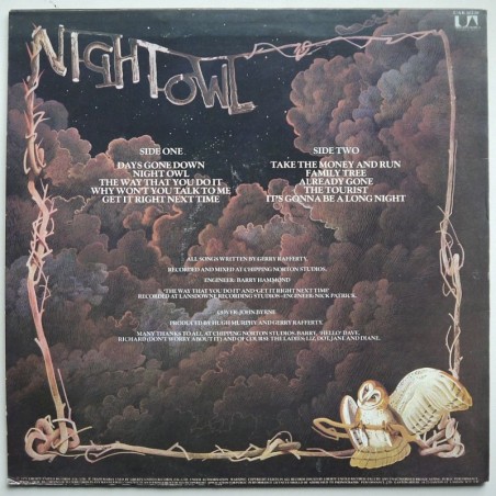 Gerry  Rafferty - Night Own