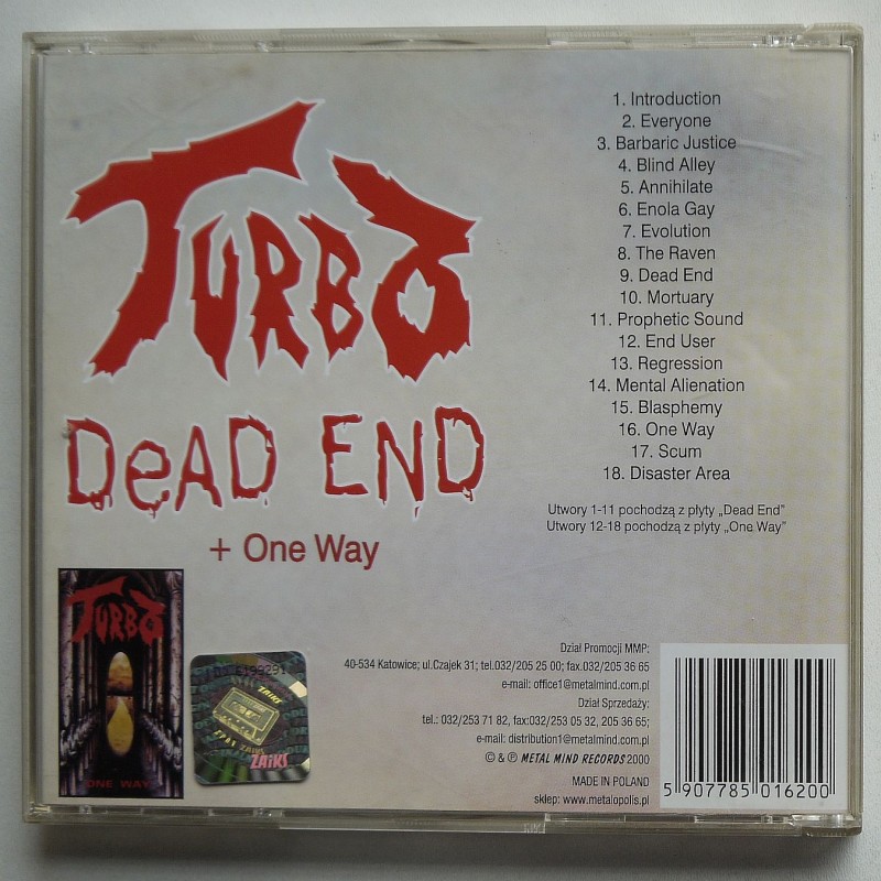 Turbo - Dead End + One Way