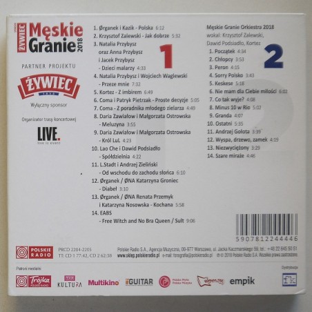 Składanka - Męskie Granie 2018 (2cd)